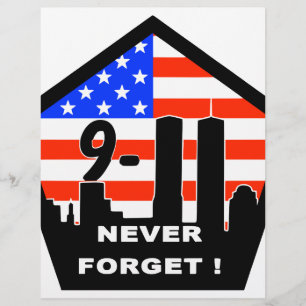 Lámina 911 nunca olvidar