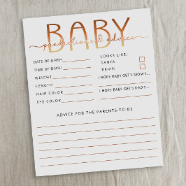 Lámina A Baby Is Brewing Coffee Baby Predictions & Advice