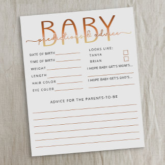 Lámina A Baby Is Brewing Coffee Baby Predictions & Advice