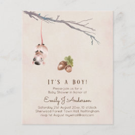 Lámina A la Naturaleza le encanta un ratón de campo que B