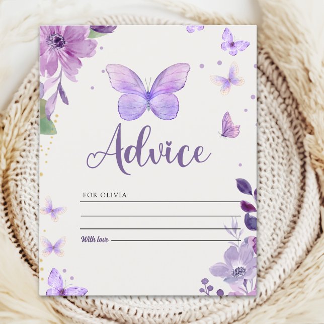 Lámina A Little Baby Butterfly is on The Way Baby shower (Subido por el creador)