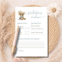 Lámina A Little Cowgirl Shower Game Predictions & Advice