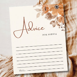 Lámina A Little Wildflower is on The Way Girl Baby Shower