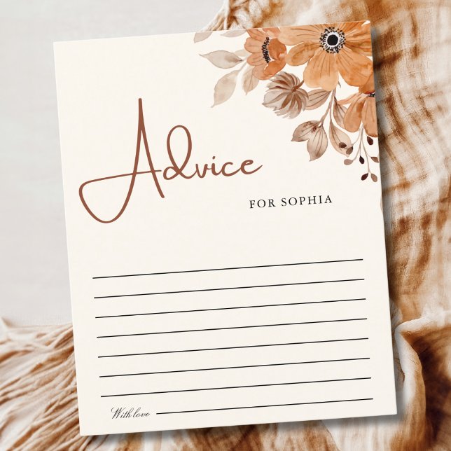 Lámina A Little Wildflower is on The Way Girl Baby Shower (Subido por el creador)