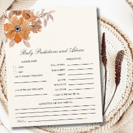 Lámina A Little Wildflower is on The Way Girl Baby Shower