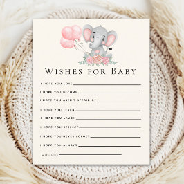 Lámina A Sweet Little Girl is on her Way Baby shower