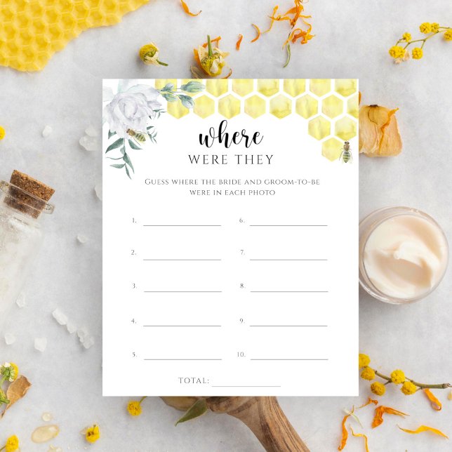 Lámina Abeja acuarela - ¿Dónde estaban los juegos de novi (Subido por el creador)