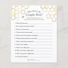 Lámina Abeja moderna que conoce a la pareja como mejor ju