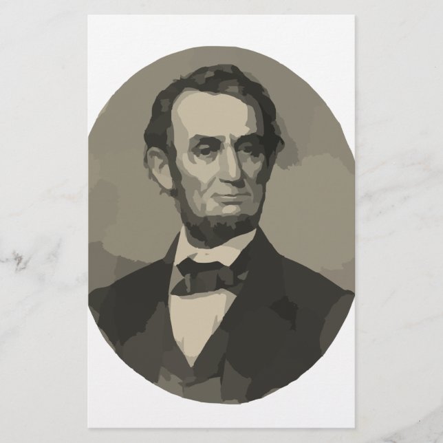 Lámina abraham lincoln (Anverso)