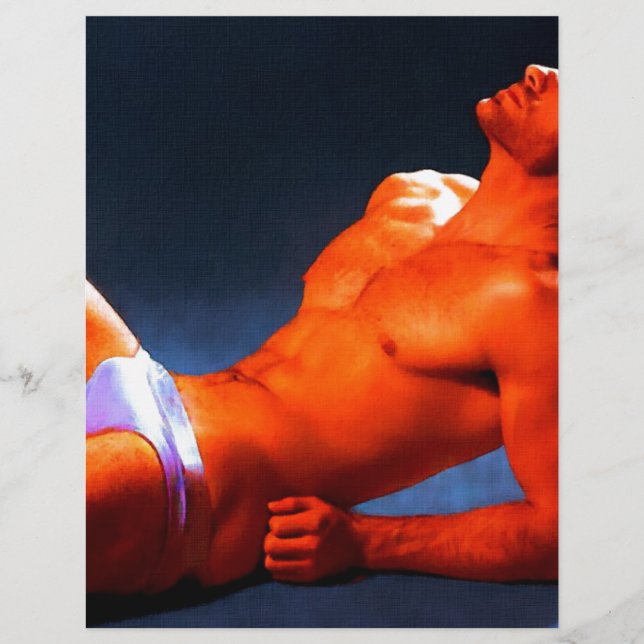 Lámina Abs Burning - pintura original (Anverso)