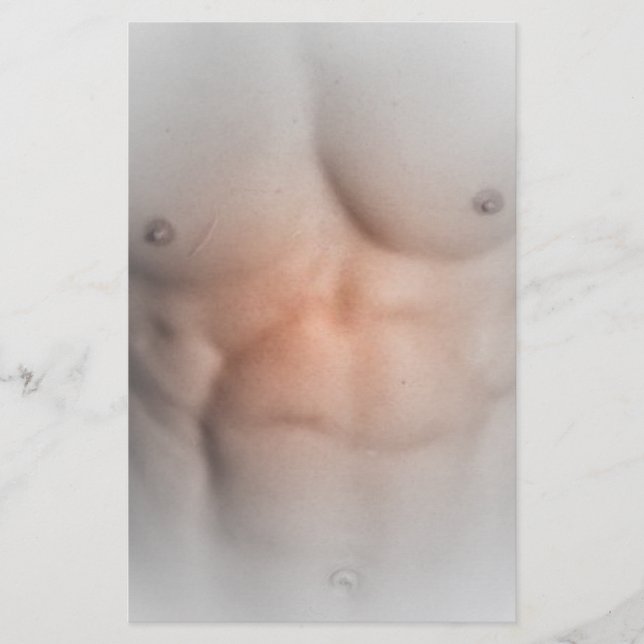 Lámina Abs del hombre (Anverso)