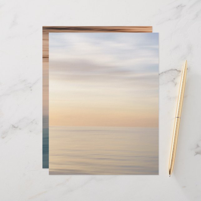 Lámina Abstract sunset water texture Scrapbook Paper (Anverso/Reverso In Situ)