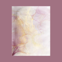 Abstracto de acuarela Papel de la libreta de oro l