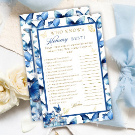 Lámina Acento dorado de mariposa azul que conoce mejor a 