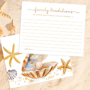 Lámina Actividad de Baby Shower Watercolor Ocean Little P
