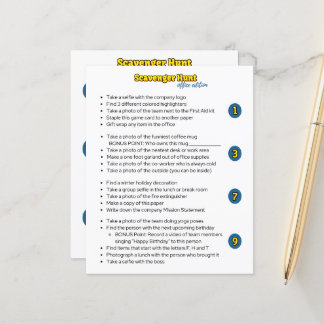 Lámina Actividad de creación de equipos de caza de escara