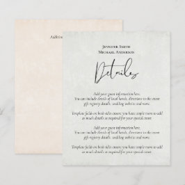 Lámina Acuarela de Boda gris para la presentación del pre