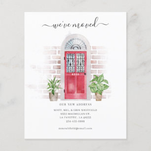 Lámina Acuarela de presupuesto Hemos movido la Invitación