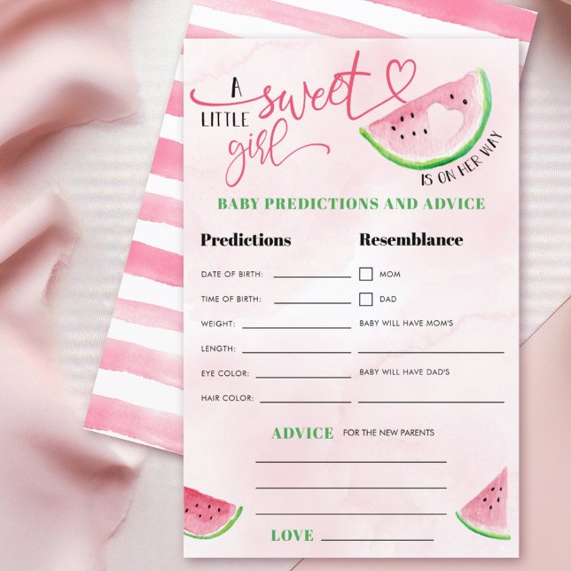 Lámina Acuarela de sandía Consejo de Predicciones para Be (Subido por el creador)