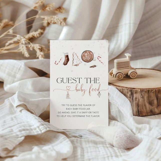 Lámina Adivina el juego de Baby Shower de la comida para  (Subido por el creador)