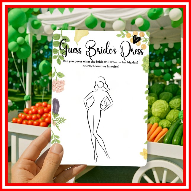 Lámina Adivina el juego de la ropa de novia (Subido por el creador)