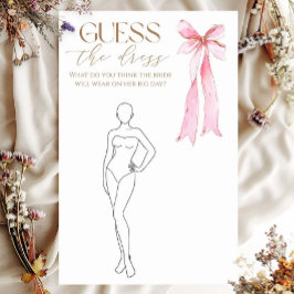 Lámina Adivina la ropa que está atando el juego de novias