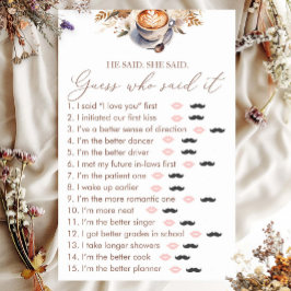 Lámina Adivina quién es el amor preparando juego de ducha