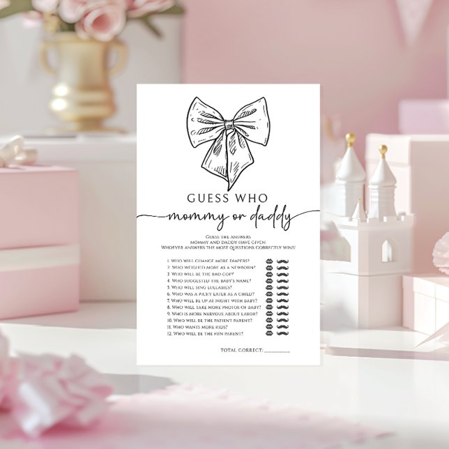 Lámina Adivina quién es la mami o papi bebé (Subido por el creador)