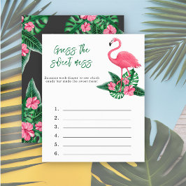 Lámina Adivinen el dulce desorden - juego de ducha bebé d