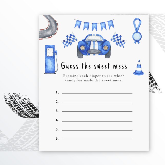 Lámina Adivinen el dulce desorden - juego de ducha de beb (Subido por el creador)