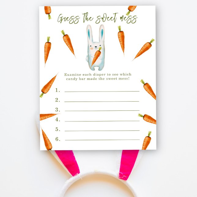 Lámina Adivinen el dulce desorden - juego de ducha de beb (Subido por el creador)