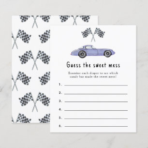 Lámina Adivinen el dulce desorden - juego de ducha de beb