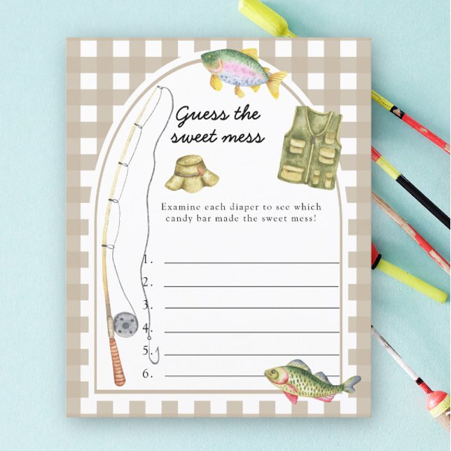 Lámina Adivinen el juego de Sweet Mess - Pesca (Subido por el creador)