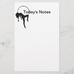 Lámina Aerial Hoop Lyra Notepad