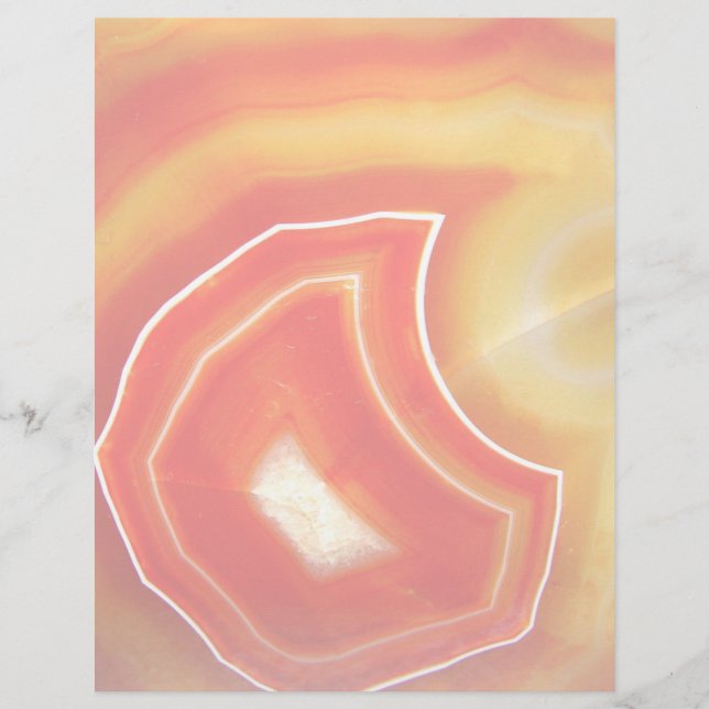 Lámina Agate Naranja de caída (Anverso)