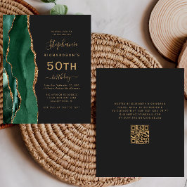 Lámina Agencia de Oro Verde Presupuestario Código QR 50 c