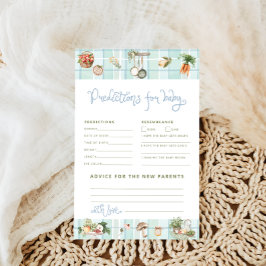 Lámina Agricultores comercializan predicciones azules par