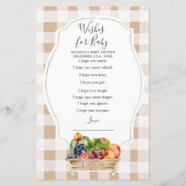 Lámina Agricultores de hortalizas cultivadas localmente d