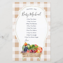 Lámina Agricultores de hortalizas cultivadas localmente o