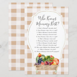 Lámina Agricultores de Verduras cultivadas localmente que