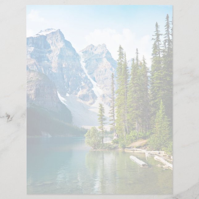 Lámina Agua | Lago Moraine, Canadá (Anverso)
