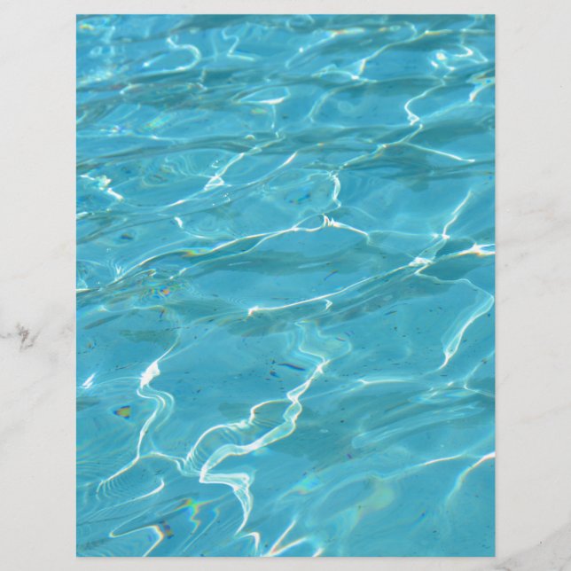 Lámina Agua turquesa (Anverso)