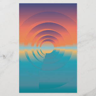 Lámina agua y horizonte