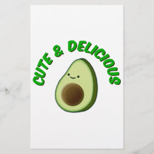 Lámina Aguacate Cuto Y Delicioso