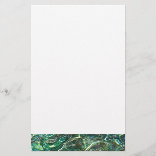 Lámina Aguas frescas verdes profundas (Anverso)