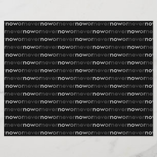 Lámina Ahora o nunca desaparecer la cita para los disiden