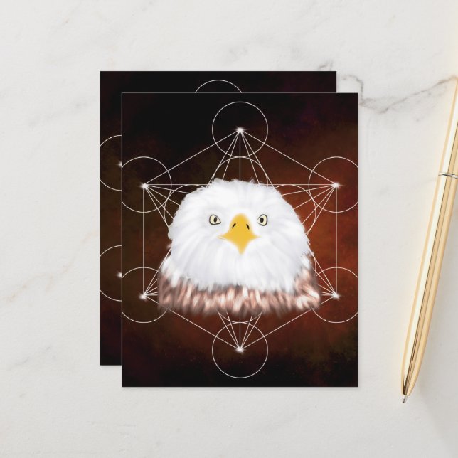 Lámina aigle metatron (Anverso/Reverso In Situ)