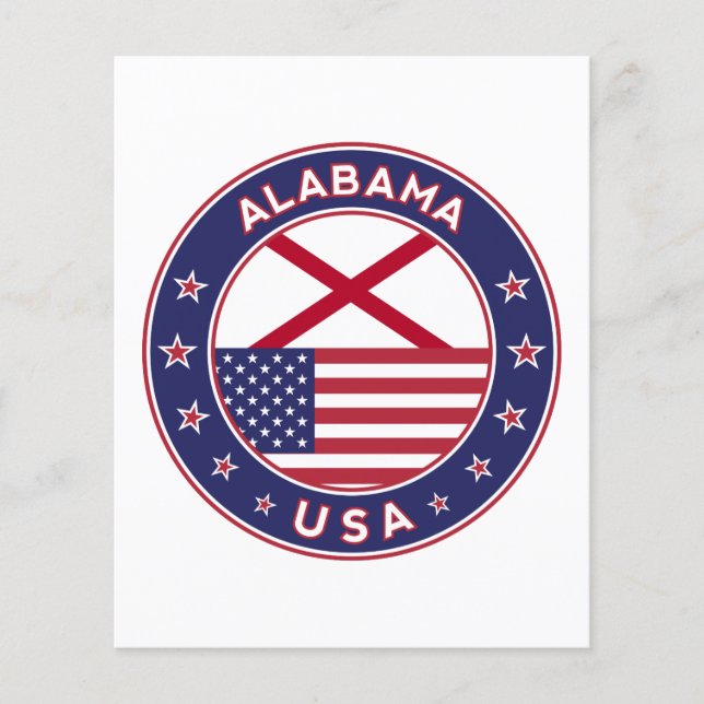 Lámina Alabama (Anverso)