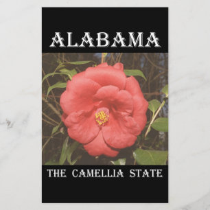 Lámina Alabama Camellia (Rojo)