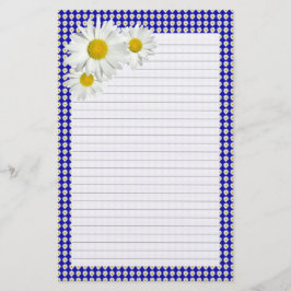 Lámina Alegre Daisy Lined Personal Stationary